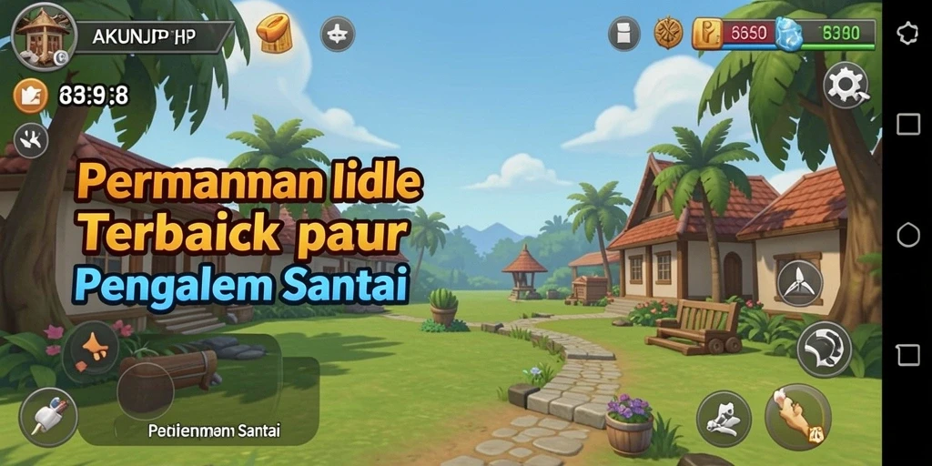 Tampilan gameplay AKUNJP yang menarik dan menawan.